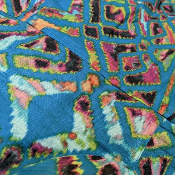 Material Girl Tribal Print Summer Dress - Picture 4 of 8